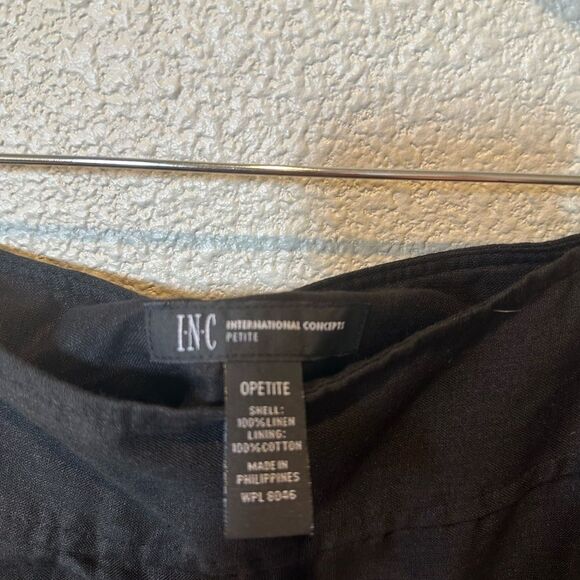 NWOT I.N.C International Concepts Women’s Long Black Maxi Skirt Size 0P - Picture 7 of 9